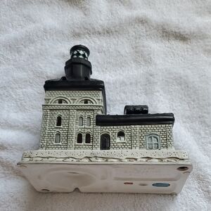 Vintage Lighthouse Lamp Base – Restore or Repurpose For Holiday Coastal Decor